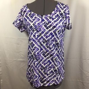 Simply Vera Top Blouse Size L